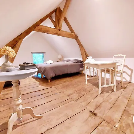 Charmante Ecurie Renovee Avec Jardin, Salle Commune, Espaces De Jeux Enfants Et Decouvertes Botaniques - Fr-1-600-221 펜션 Montenay