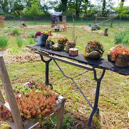 Charmante Ecurie Renovee Avec Jardin, Salle Commune, Espaces De Jeux Enfants Et Decouvertes Botaniques - Fr-1-600-221 Montenay